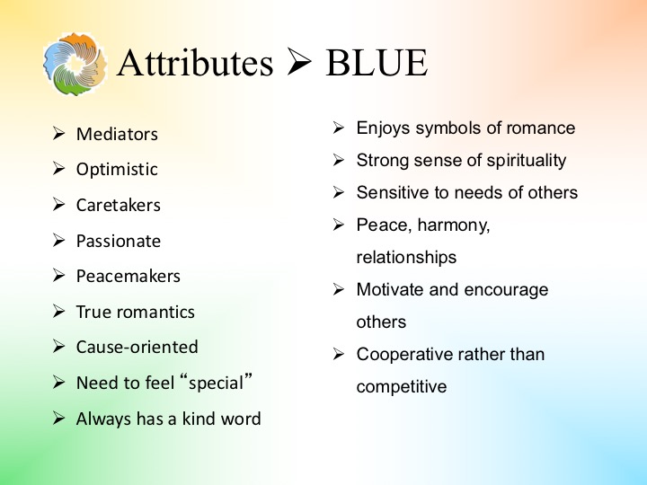 True Colors – Personality Test | West UMC